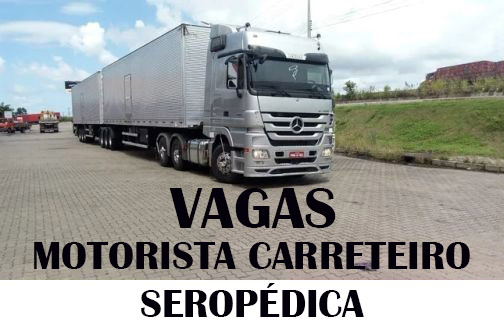 Vagas Motorista Carreteiro Abril 2023